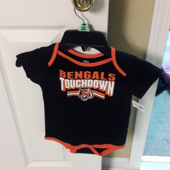 Baby bodysuit Newest fan Cincinnati Bengals football One Piece jersey